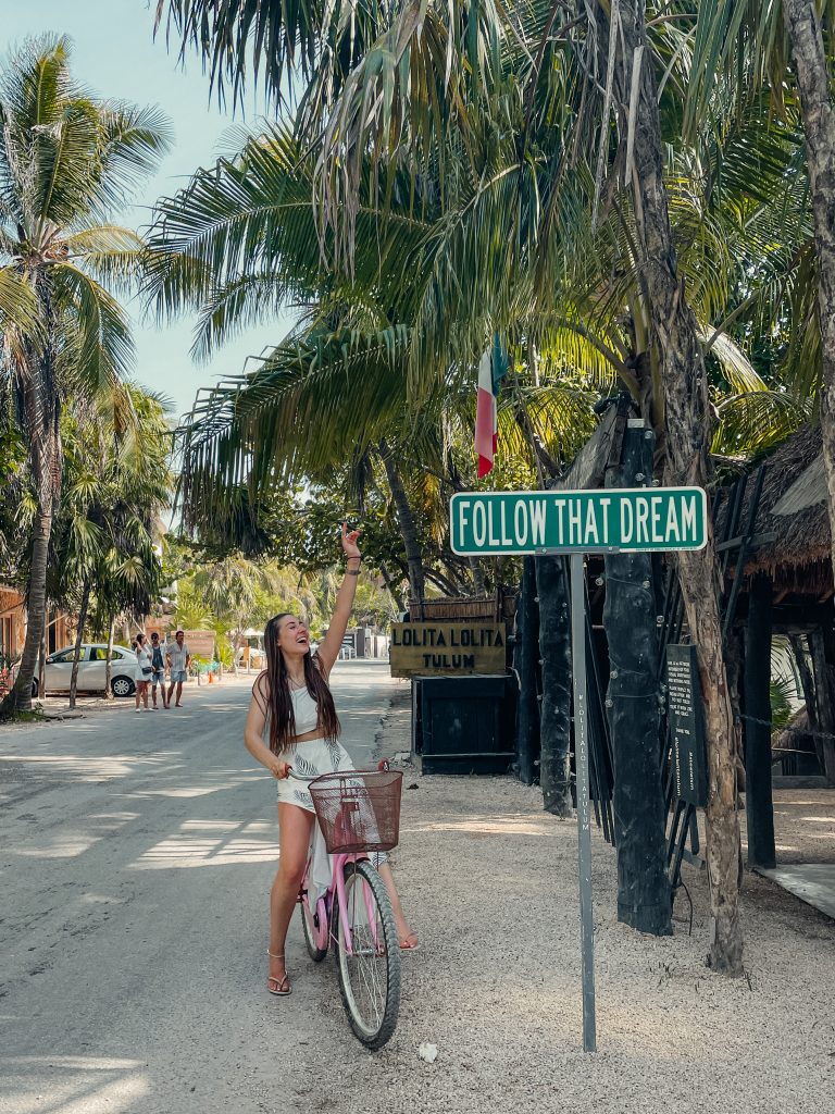 tulum beach follow that dream