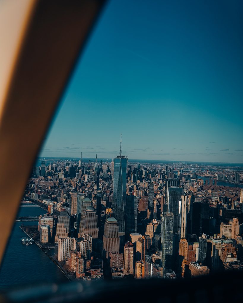 vue helicoptère new york