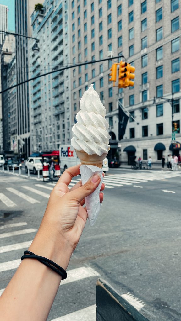 glace à new york