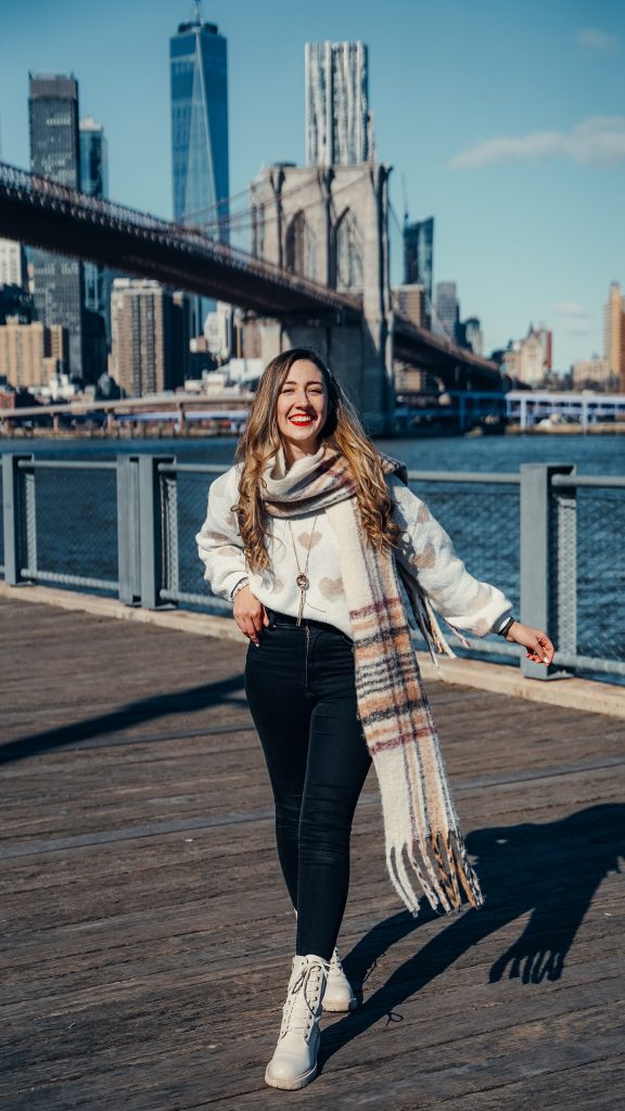Vue brooklyn sur Manhattan
